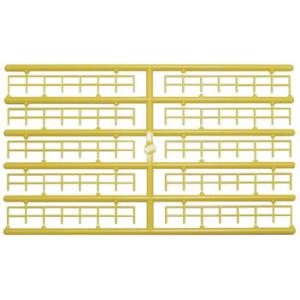 津川洋行 (N) NA-81 危険防護柵(黄色・20枚入) 返品種別B