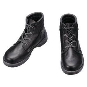 シモン 安全靴 編上靴 黒 25.5cm 7522N25.5 返品種別B