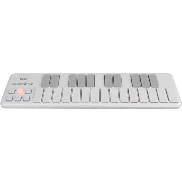 コルグ 25キーUSB MIDIキーボード・コントローラー (ホワイト) KORG nanoKEY2...
