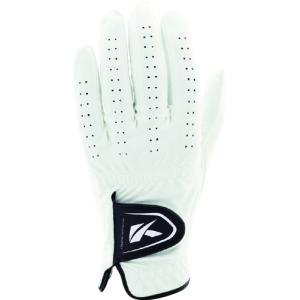 キャスコ DNA SUEDE ゴルフグローブ 左手用 Kasco SF-2010-WH-25
