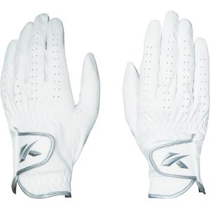 キャスコ レディース ゴルフグローブ タフフィット+ 両手用 Kasco TOUGH FIT+ SF-2116LW-WH-21