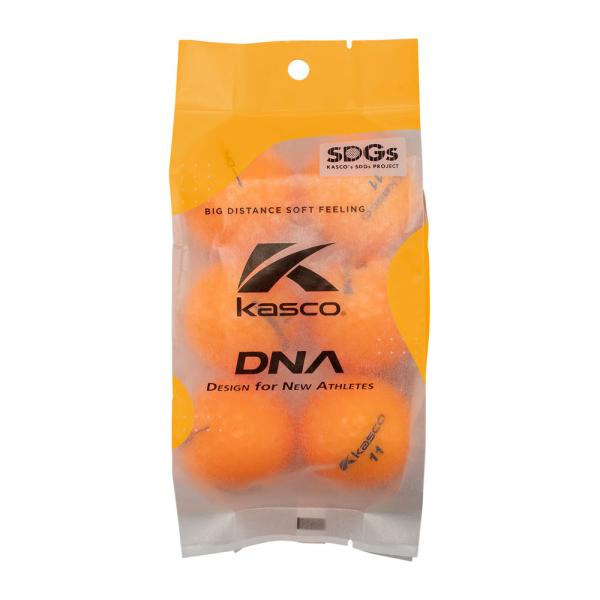 キャスコ DNAゴルフボール ECOパック 6球入り(オレンジ)  返品種別A
