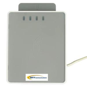 NTTコミュニケーションズ 接触/非接触共用型 ICカードリーダライタ uTrust4701F 目安在庫=