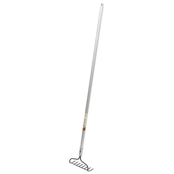 金象 整地レーキ8本爪 アルミパイプ柄 #73866 返品種別B