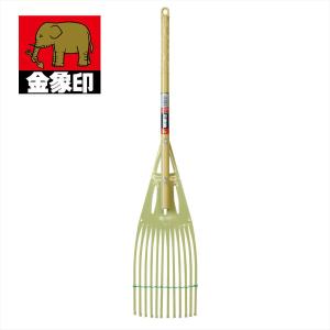 浅香工業 金象 伸縮式スライドガーデンレーキ 大 清掃作業用品 191296