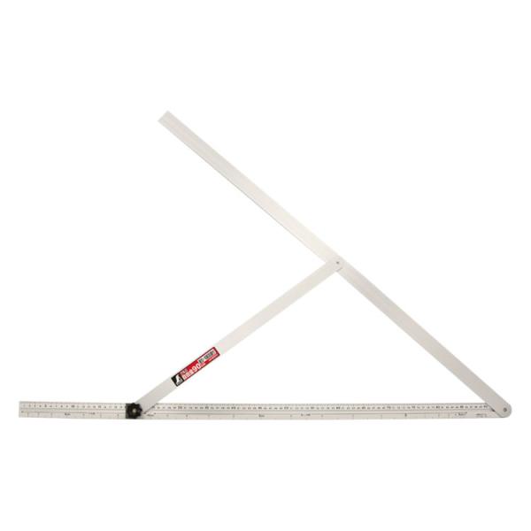 シンワ測定 アルミ自由金 90cm 勾配目盛 筋交付 62572 返品種別B