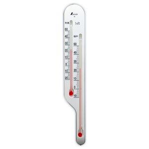 シンワ測定 地温計 O-4 地温気温用 ホワイト 72624 返品種別B