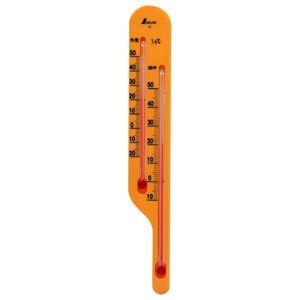 シンワ測定 地温計 O-4 地温気温用 イエロー 72636 返品種別B