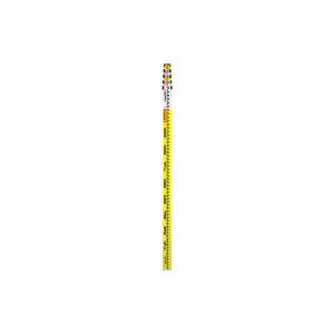 シンワ測定 アルミスタッフ II 5m 5段 表面10mmピッチ 裏面1mmピッチ目盛付 73267 返品種別B｜Joshin web