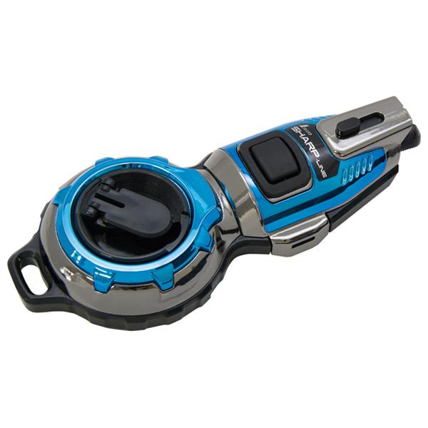 シンワ測定 ハンディ墨つぼ Jr. Plus 手巻 シャープライン メタルブルー 73299 返品種...