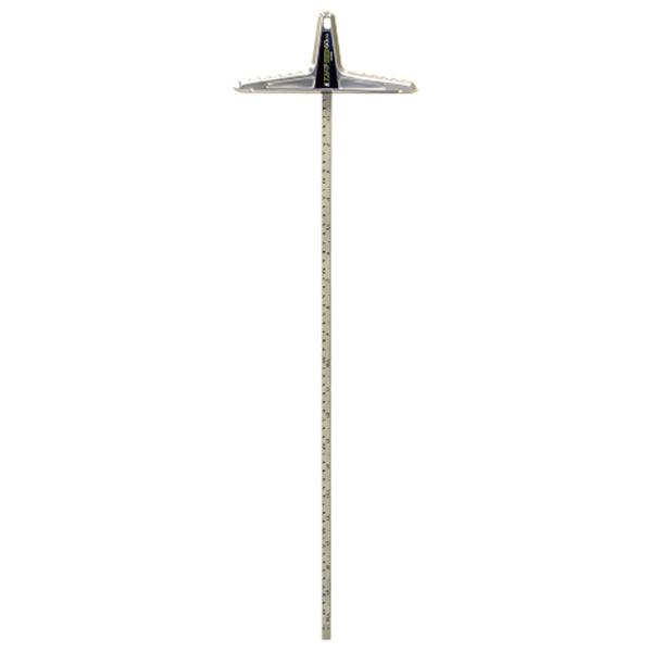 シンワ測定 丸ノコガイド定規 Tスライド ベーシック 60cm 併用目盛 73594 返品種別B