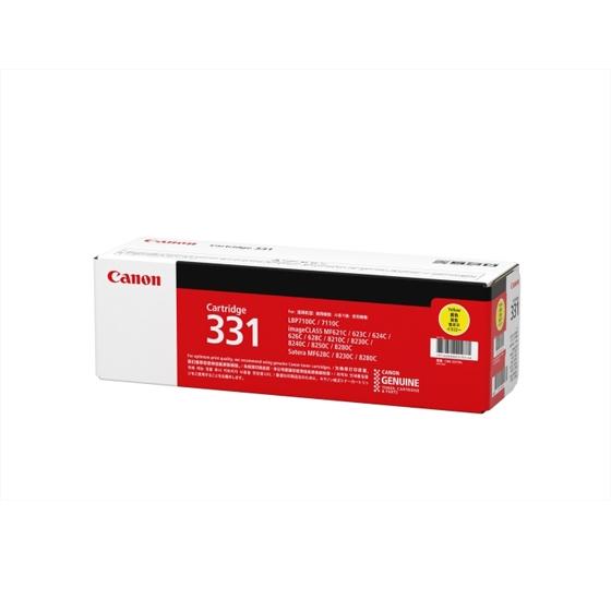 キヤノン ［純正］ トナーカートリッジ331(イエロー) Canon CRG-331YEL 返品種別...