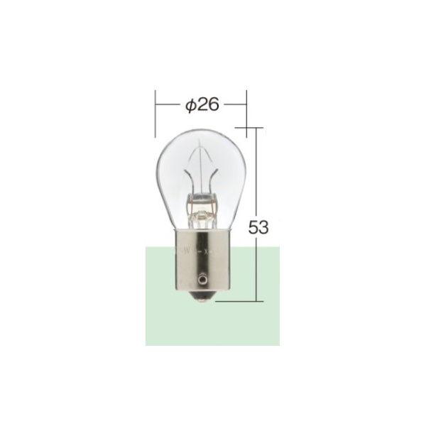 小糸製作所 24V21W BA15S S25 ノーマルバルブ (1箱/ 10個入り) Koito 4...