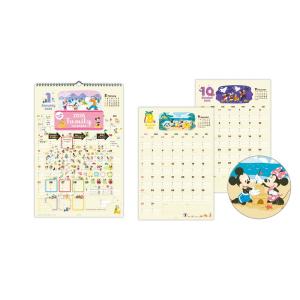 日本ホールマーク 2026年 ディズニー ミッキーマウス 壁掛けファミリーカレンダー(シール付き) ...