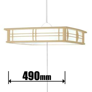 タキズミ 10畳〜12畳用 LED和風ペンダント(コード吊) TAKIZUMI GVNR12097 返品種別A｜joshin