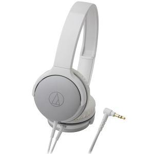 オーディオテクニカ ダイナミック密閉型ヘッドホン(シルバーホワイト) audio-technica ポータブルヘッドホン ATH-AR1-WH 返品種別A｜joshin