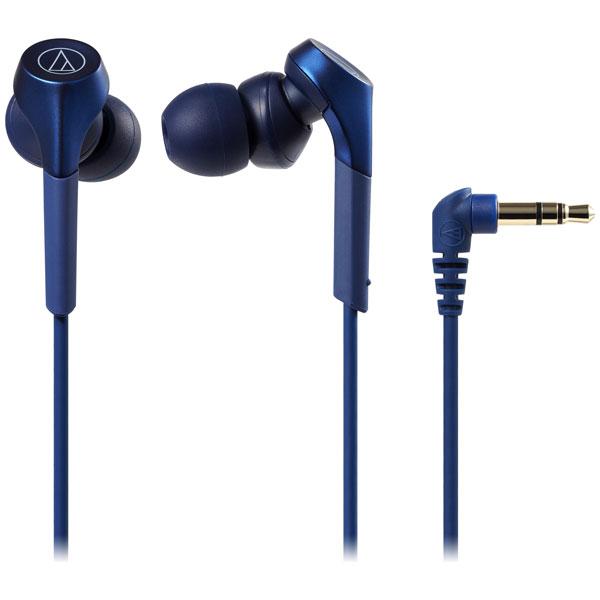 オーディオテクニカ ハイレゾ対応 ダイナミック密閉型カナルイヤホン(ブルー) audio-techn...