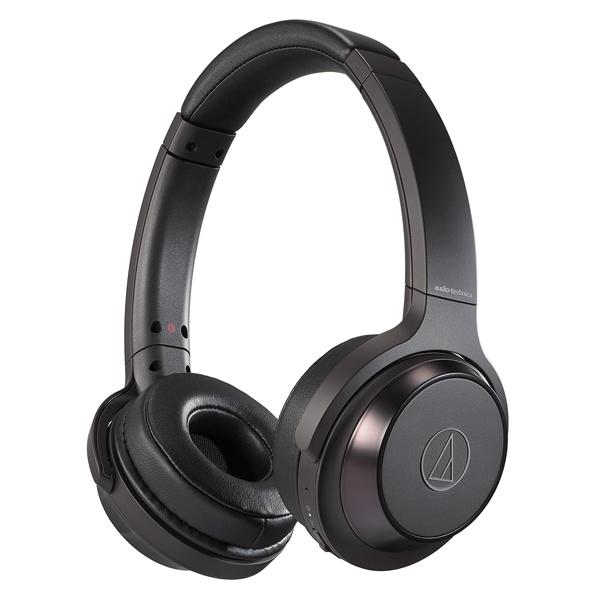 オーディオテクニカ ワイヤレスヘッドホン(ブラック) audio-technica ATH-WS33...