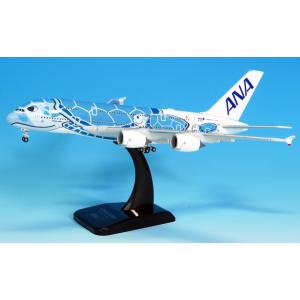 全日空商事 1/ 400 A380 JA381A FLYING HONU ANAブルー ダイキャストモデル(WiFi