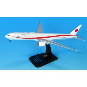 全日空商事 1/ 400 BOEING 777-300ER 80-1111 政府専用機 ダイキャストモデル(WiFiレドーム・ギアつき・プラスチックスタンドつき)(JG40104) 返品種別B｜joshin