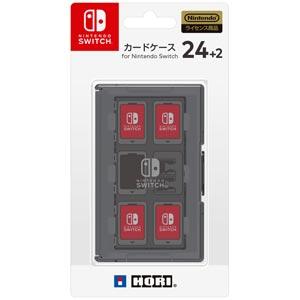 ホリ (Switch)カードケース24+2 for Nintendo Switch ブラックニンテンドー スイッチ 返品種別B｜joshin