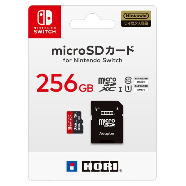 ホリ (Switch)マイクロSDカード 256GB for Nintendo Switch 返品種...