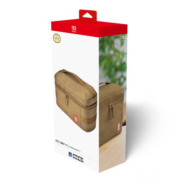 ホリ まるごと収納バッグ for Nintendo Switch 2 ベージュ 返品種別B