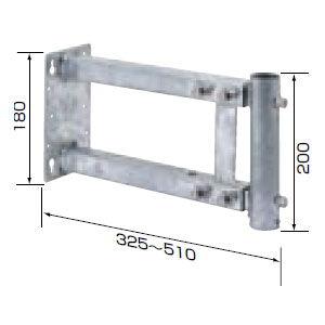 日本アンテナ アンテナ取り付け部材(マストホルダー)(平面部取り付け用) SAT-32D 返品種別A｜joshin