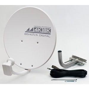 日本アンテナ 4K・8K衛星放送対応 BS・110°CSアンテナキット 45SRLST 返品種別A｜joshin