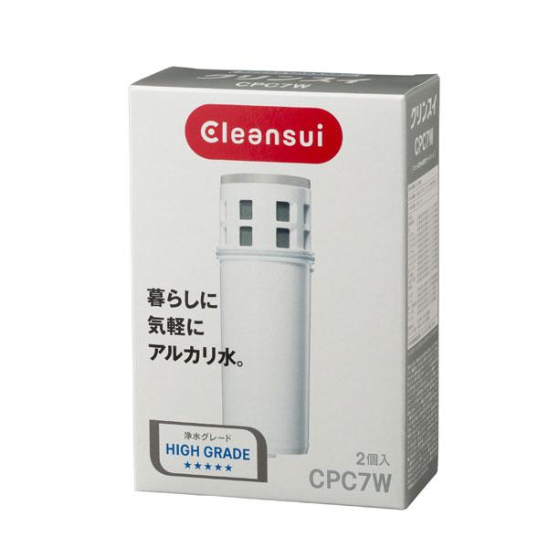 クリンスイ 浄水器用交換カートリッジポット型用 2個入有機フッ素化合物 PFOS/ PFOA除去対応...