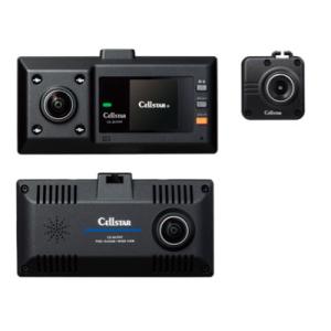 セルスター 360°+リアカメラ 3カメラ 録画 ディスプレイ搭載ドライブレコーダー Cellsta...