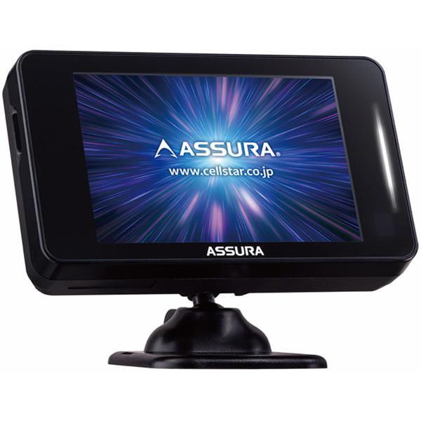 セルスター 3.5インチ液晶 ワンボディレーザー式オービス対応セーフティレーダー Cellstar ...