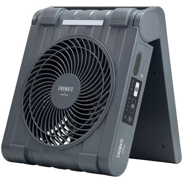 アピックス｜APIX (扇風機)ボックス扇(コスモグレー) ENEMATE Solar Power ...