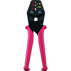 ロブテックス マルチミニ圧着工具 絶縁被覆付閉端接続子/ 裸圧着端子・裸圧着スリーブ用 LOBSTER AKM1 返品種別B