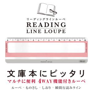 共栄プラスチック リーディングラインルーペ(ベイビーピンク＆ムーンストーングレー) RLLB-350-03 返品種別A｜joshin