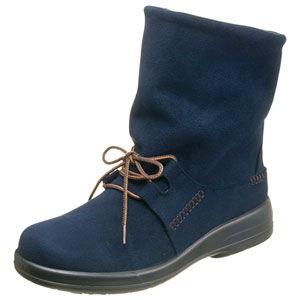 アサヒシューズ レディース ゴアテックス 防水ブーツ TOP DRY トップドライ AF38834 TDY38-83 NV 22.0