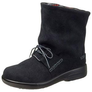 アサヒシューズ レディース ゴアテックス 防水ブーツ TOP DRY トップドライ AF38831 TDY38-83 BK 24.0