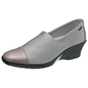 アサヒシューズ レディース ゴアテックス 防水カジュアルパンプス TOP DRY トップドライ AF39387 TDY39-38 LG 24.0
