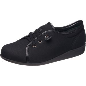 アサヒシューズ 婦人 ウォーキングシューズ 快歩主義 KHS-L169-ブラツク-23.5