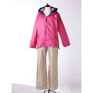 カジメイク レインスーツフェミニン ピンク M Kajimeiku NAMORADA. 7480 7480M