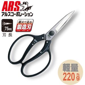 岡恒 (2丁迄メール便￥300可) 植木鋏 A型 サックナシ No.201-SN 箱入