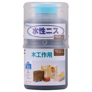 和信ペイント 水性ニス 0.7L(オールナット) Washin Paint #911204(ワシン) 返品種別B｜joshin