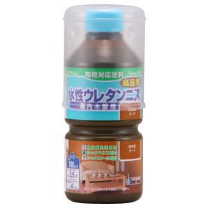 和信ペイント 水性ウレタンニス 300ml(チーク) Washin Paint #941302(ワシン) 返品種別B｜joshin