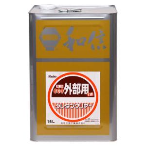 和信ペイント エコ外部用 ウレタンクリヤー 16L(つやあり) Washin Paint #950008(ワシン) 返品種別B｜joshin