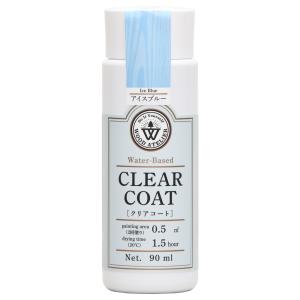 和信ペイント クリアコート 90ml(CC-05/ アイスブルー) Washin Paint Wood Atelier #800705(ワシン) 