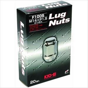 KYO-EI Lug Nutsシリーズ ホイールナット「F100S-20P」 LugNut 20PCS 袋タイプ 21HEX F100S-20P 返品種別B｜Joshin web