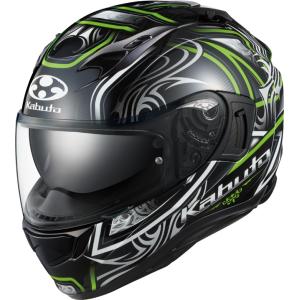 OGKカブト KAMUI-3 JAG(ブラックグリーン・M) Kabuto KAMUI3_JAG_BKGRN_M 返品種別B