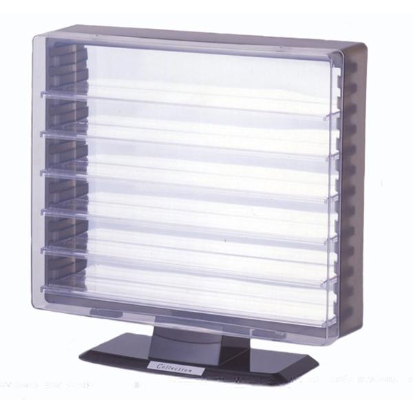 伊勢藤 コレクションケース ST606 スタンドタイプ クリアブラック I-255クリアブラツク 返...