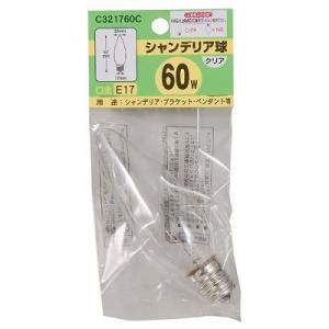 ヤザワ シャンデリア電球 60W YAZAWA C321760C