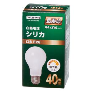 朝日電器 長寿命 シリカ電球 60W形 LW100V57W-W 電球 白熱電球 蛍光灯